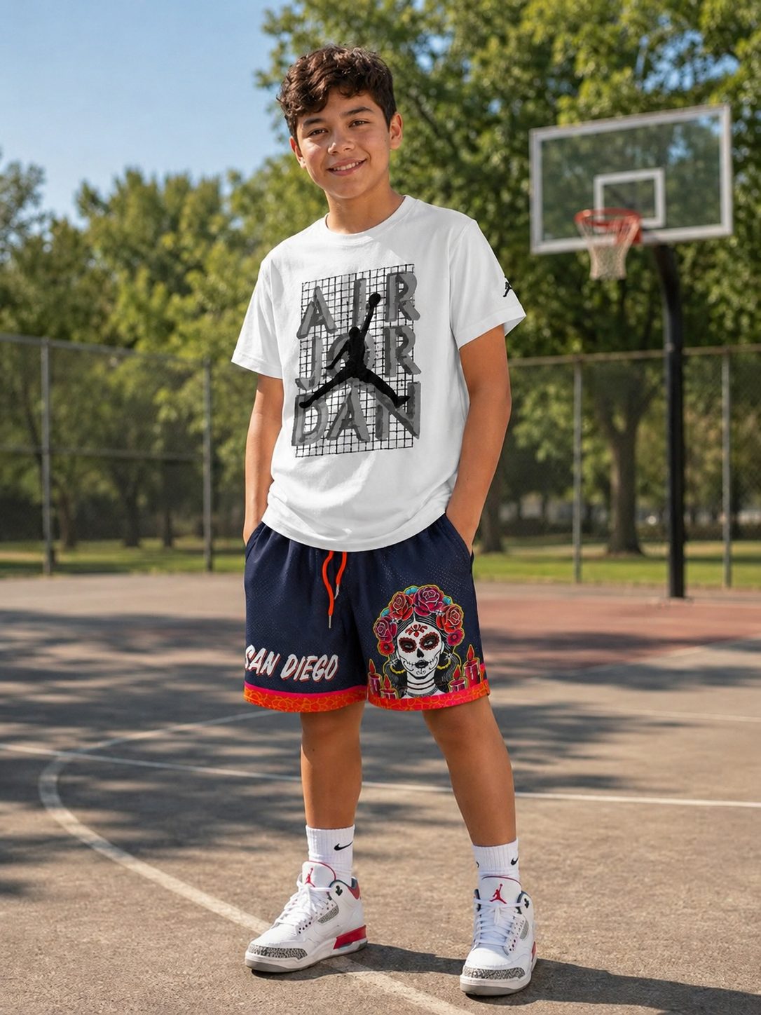 Young fan repping Draft Pick