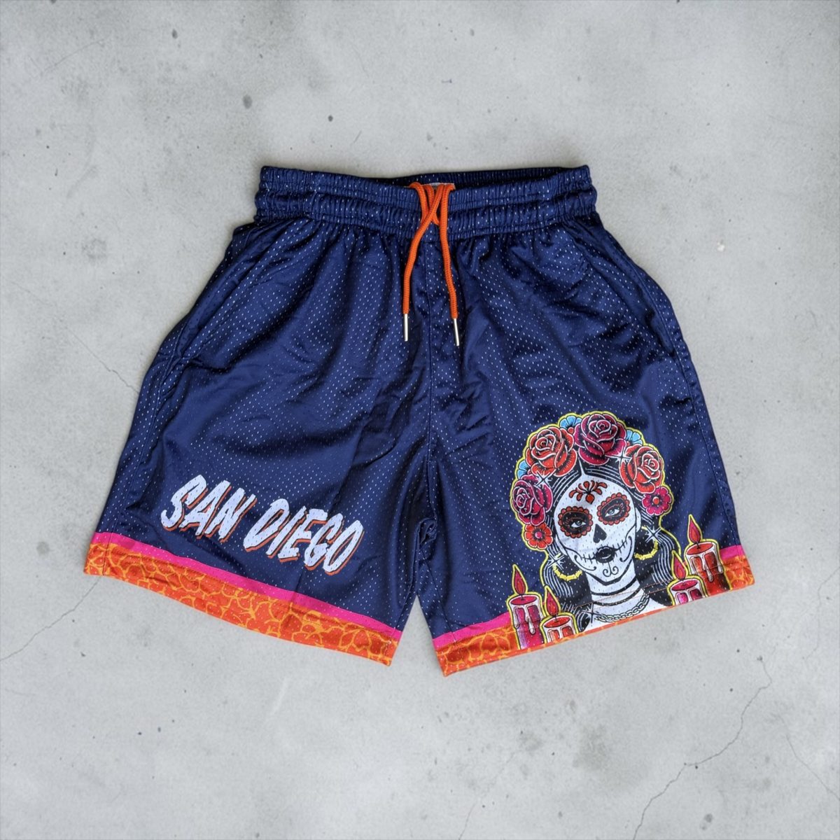 Catrina — mesh shorts