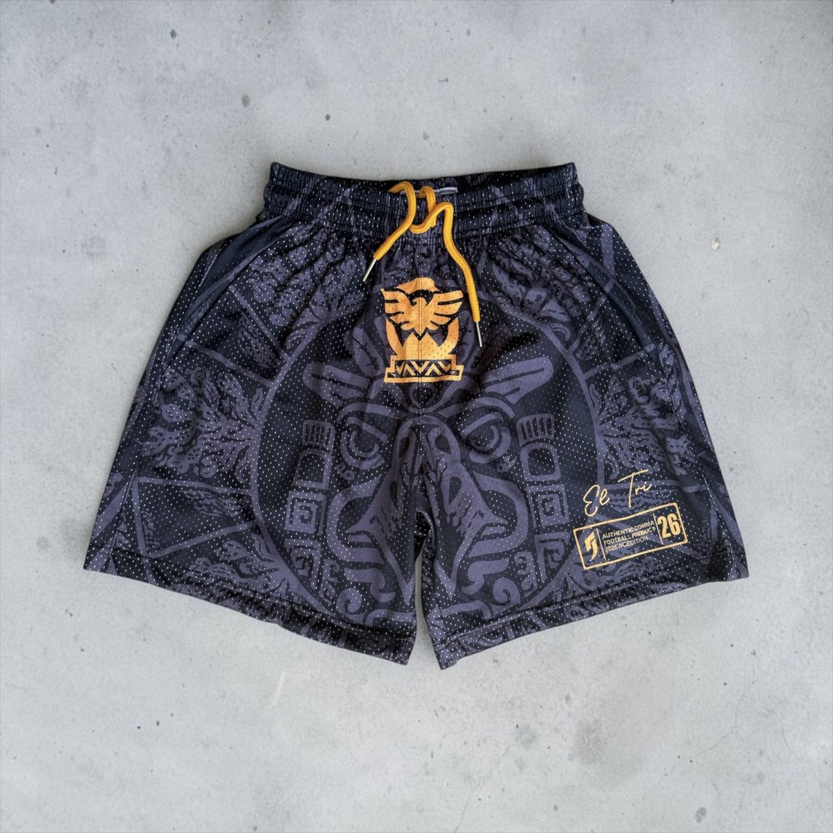 Espíritu de Mexico — mesh shorts
