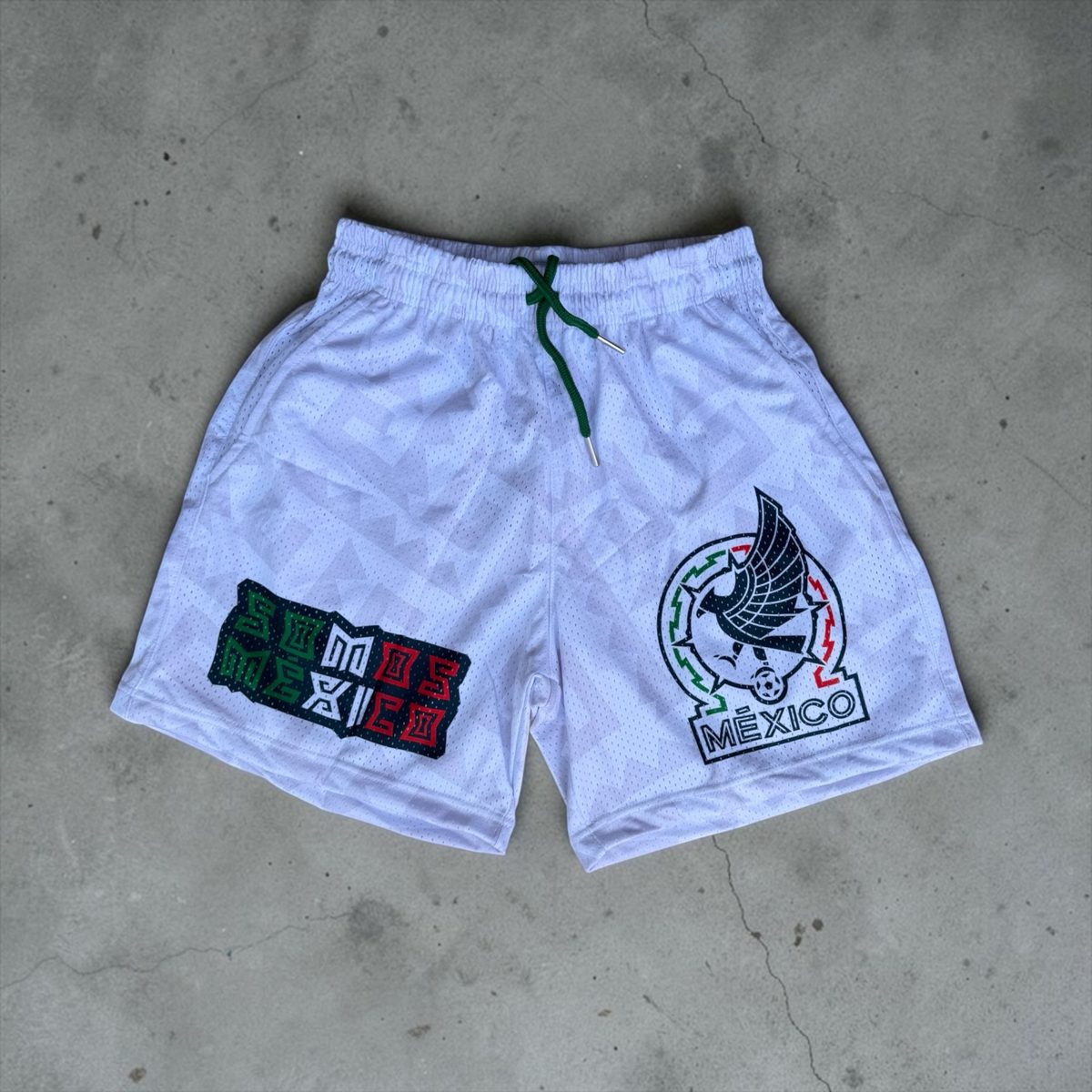 Somos Mexico 2.0 — mesh shorts