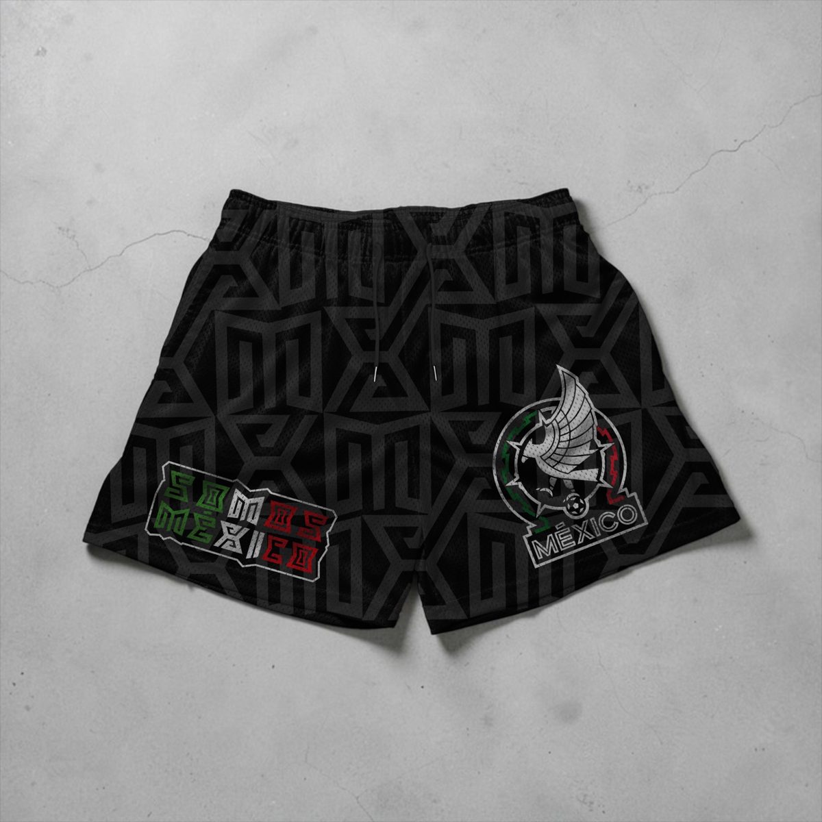 Somos Mexico — mesh shorts