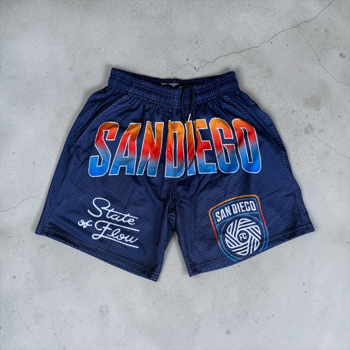 State of Flow — mesh shorts